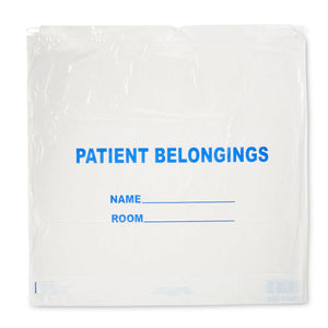 Dukal® Patient Belongings Bag, White DawnMist