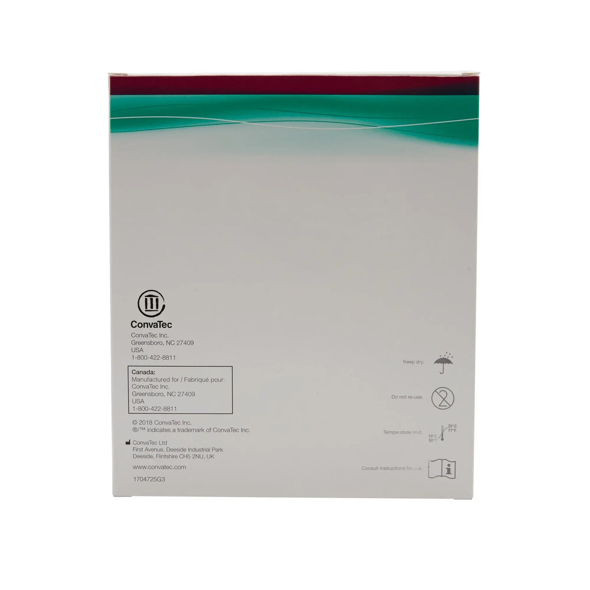 DuoDerm® CGF® Hydrocolloid Dressing, 4 x 4 Inch DuoDERM® CGF®