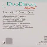 DuoDerm® Signal® Hydrocolloid Dressing, 4 x 4 Inch DuoDERM® Signal®