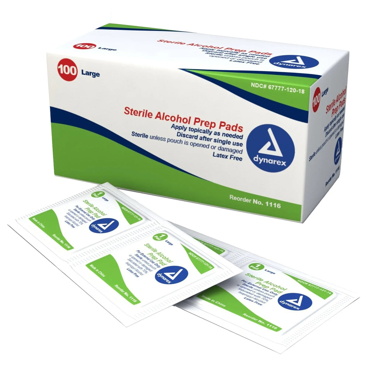 Dynarex® Alcohol Prep Pad - getMovility