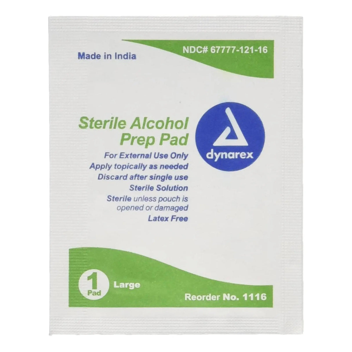 Dynarex® Alcohol Prep Pad - getMovility