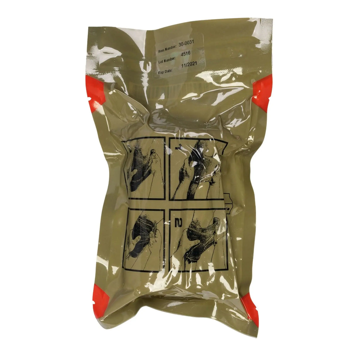 ETD™ C-Clasp Closure Trauma Dressing, 4 x 70 Inch ETD™