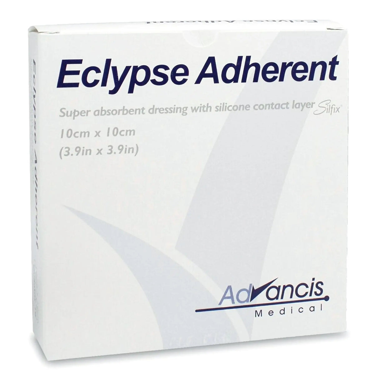 Eclypse® Adherent Super Absorbent Wound Dressing, 4 x 4 Inch Eclypse® Adherent