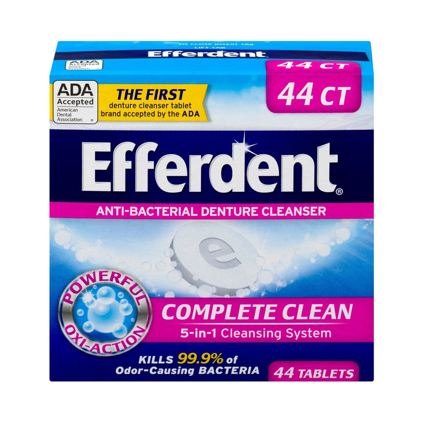 Efferdent® Denture Cleaner, 44 Tablets per Box Efferdent®