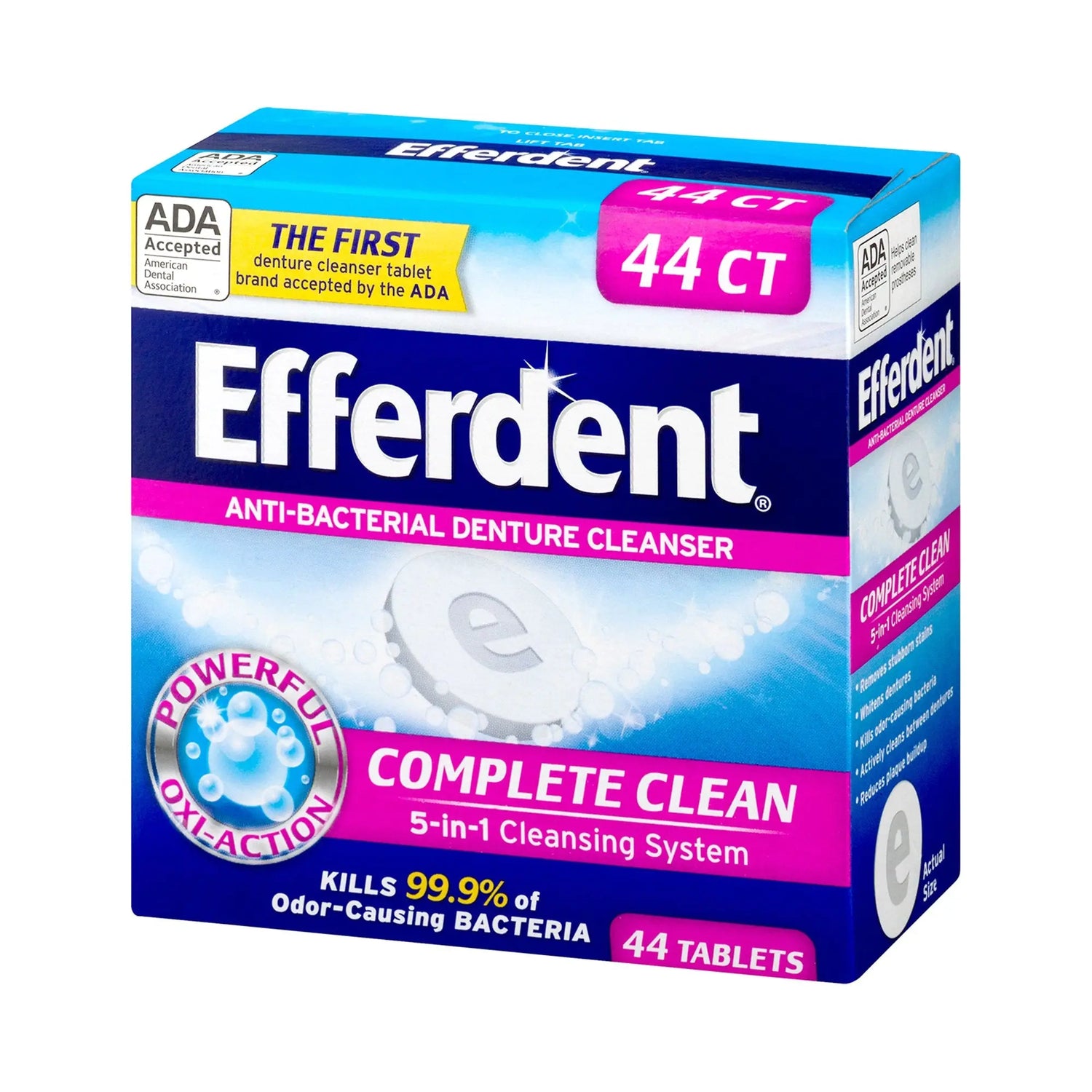 Efferdent® Denture Cleaner, 44 Tablets per Box Efferdent®