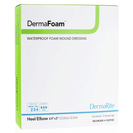 DermaFoam® Nonadhesive without Border Foam Dressing, Heel/Elbow DermaFoam®