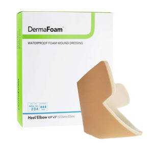 DermaFoam® Nonadhesive without Border Foam Dressing, Heel/Elbow DermaFoam®