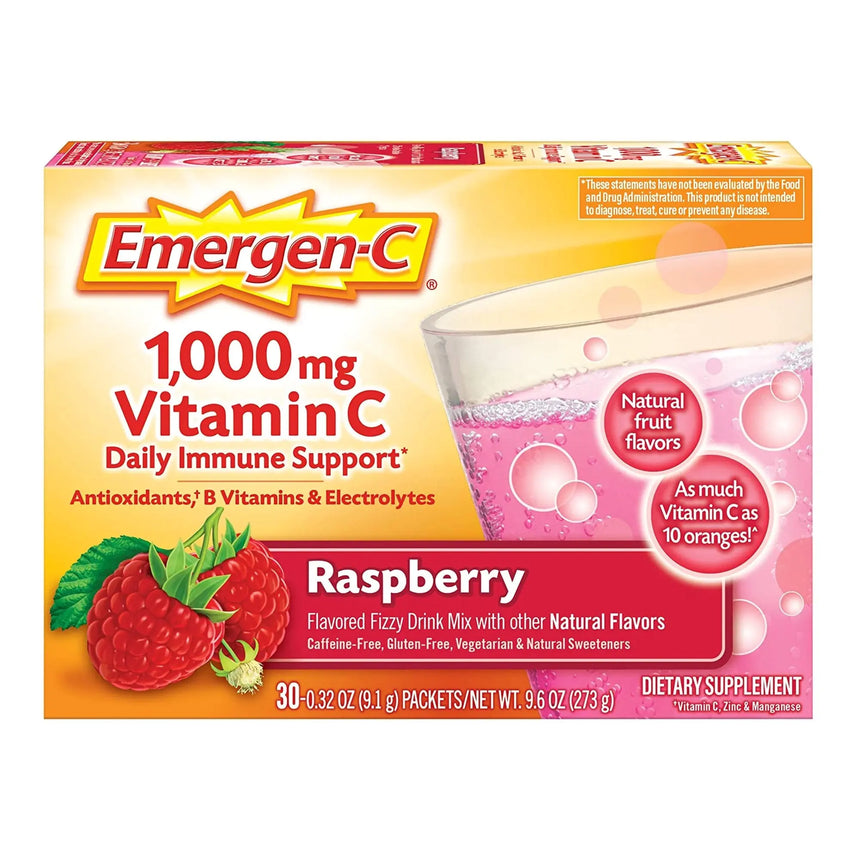 Emergen-C® Daily Immune Support, Raspberry Flavor Emergen-C® Daily Immune Support
