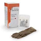 Encore® Latex Micro Surgical Glove, Size 8, Brown ENCORE® Latex Micro