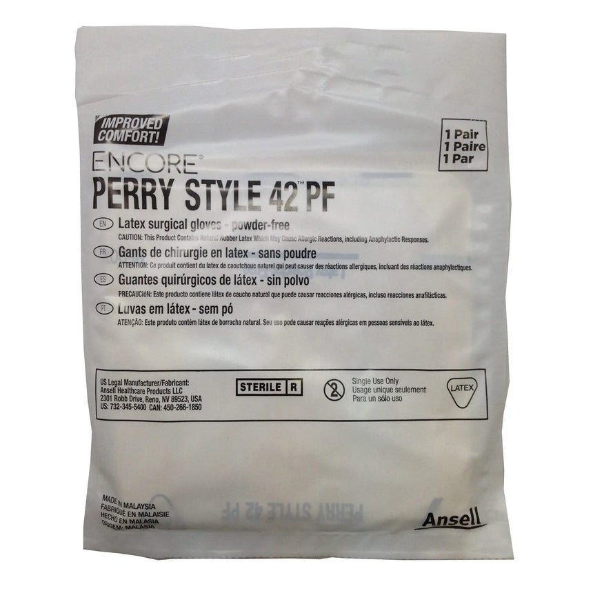 Encore® Perry® Style 42® PF Latex Surgical Glove, Size 7, Natural ENCORE® Perry® Style 42® PF