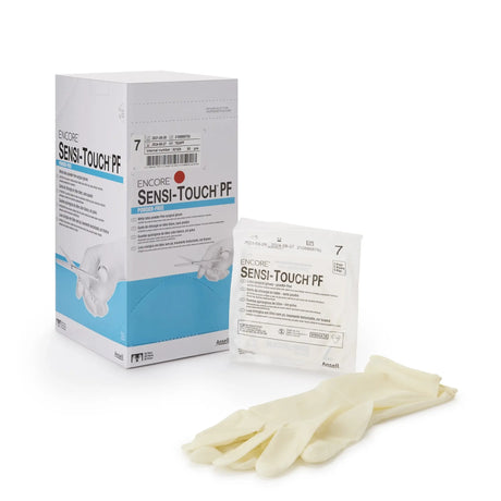 Encore® Sensi-Touch® PF Latex Surgical Glove, Size 7, Natural ENCORE® Sensi-Touch® PF