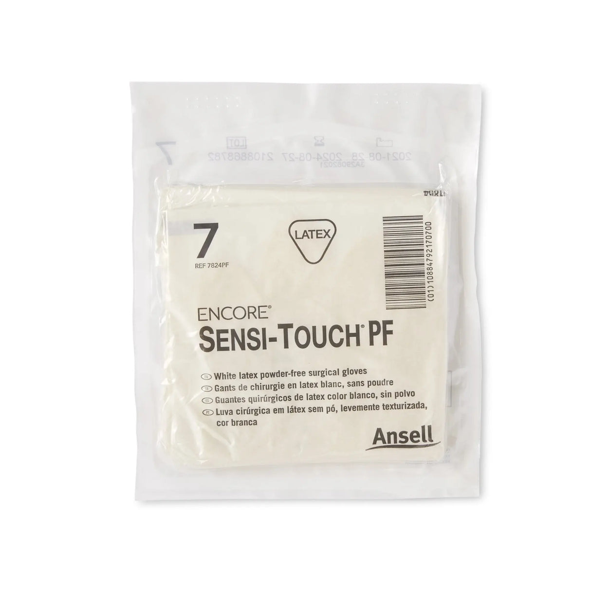 Encore® Sensi-Touch® PF Latex Surgical Glove, Size 7, Natural ENCORE® Sensi-Touch® PF