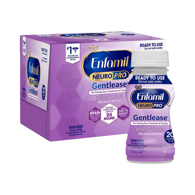 Enfamil® NeuroPro™ Gentlease® Ready to Use Infant Formula, 6-ounce Bottle Enfamil NeuroPro™ Gentlease®