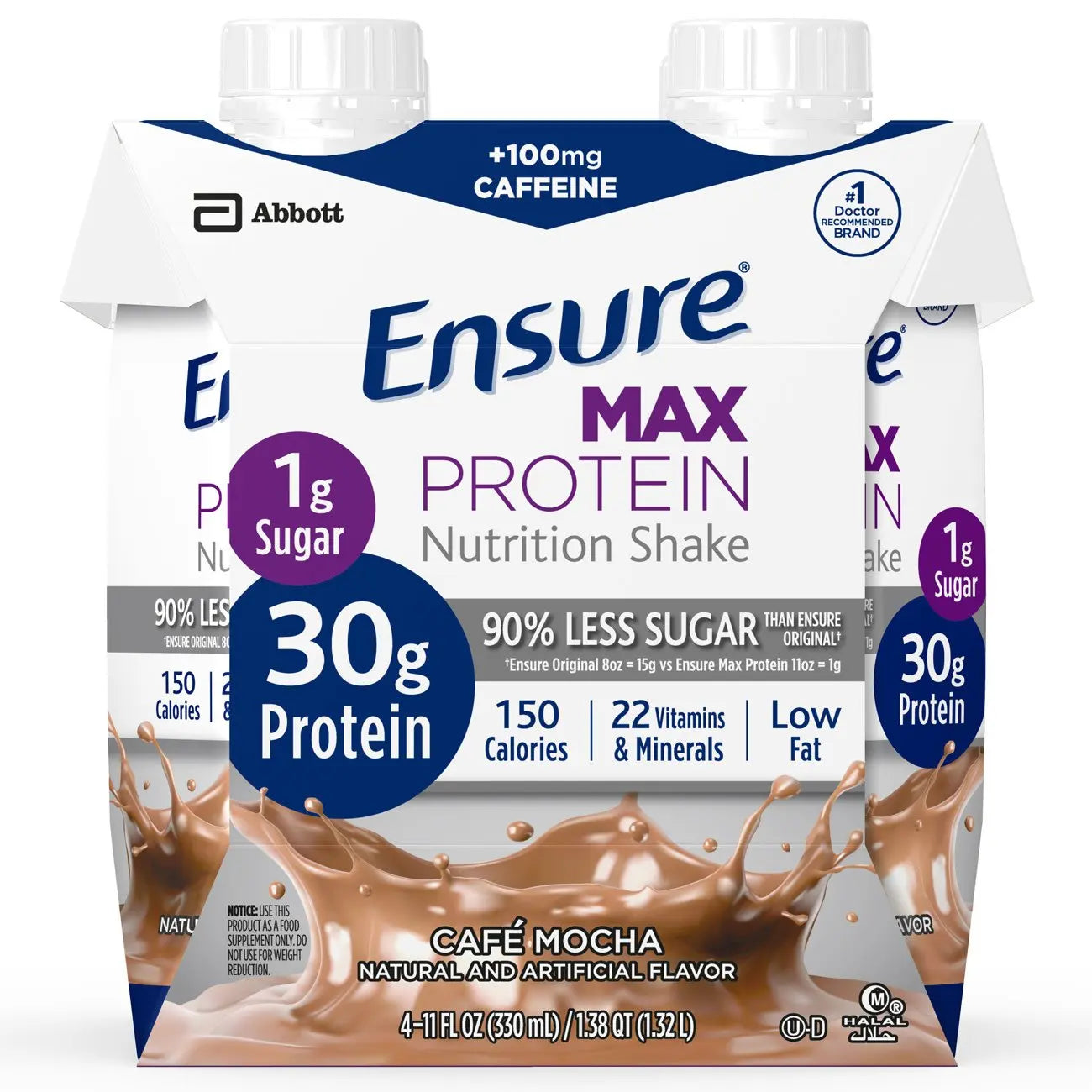 Ensure® Max Café Mocha Protein Nutrition Shake, 11-ounce carton Ensure® Max Protein Nutrition Shake