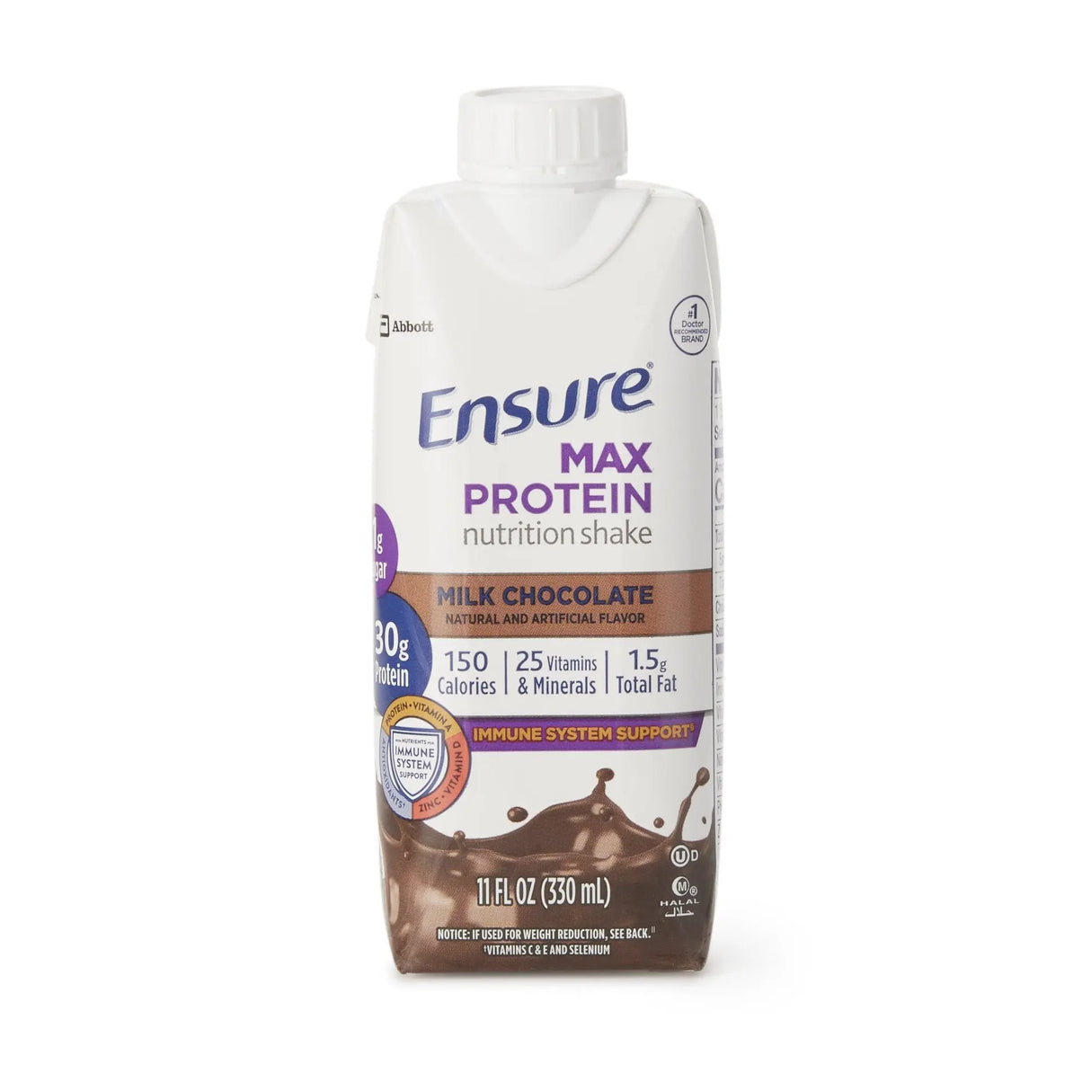 Ensure® Max Protein Nutrition Shake, Chocolate, 11-ounce carton Ensure® Max Protein Nutrition Shake