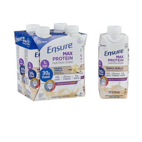 Ensure® Max Protein Nutrition Shake, Vanilla, 11-ounce carton Ensure® Max Protein Nutrition Shake