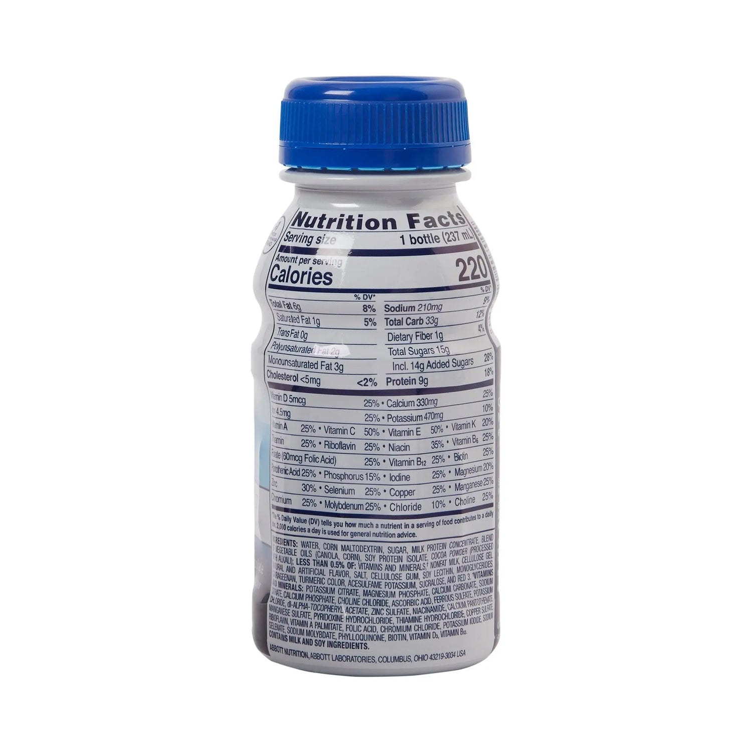 Ensure® Original Nutrition Shake, Chocolate, 8-ounce bottle Ensure® Original Shake