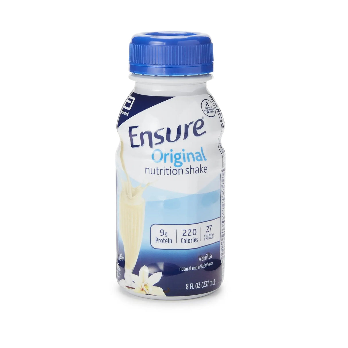 Ensure® Original Nutrition Shake, Vanilla, 8-ounce bottle Ensure® Original Shake