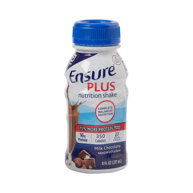 Ensure® Plus Therapeutic Nutrition, Chocolate, 8-ounce bottle Ensure® Plus Nutrition Shake