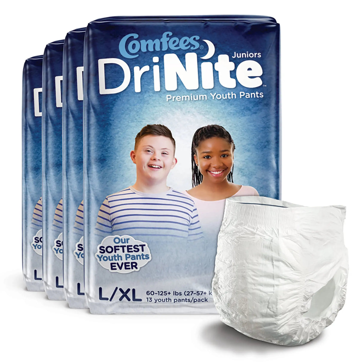 Comfees® DriNite® Juniors Absorbent Underwear, Large / Extra Large Comfees® DriNite® Juniors