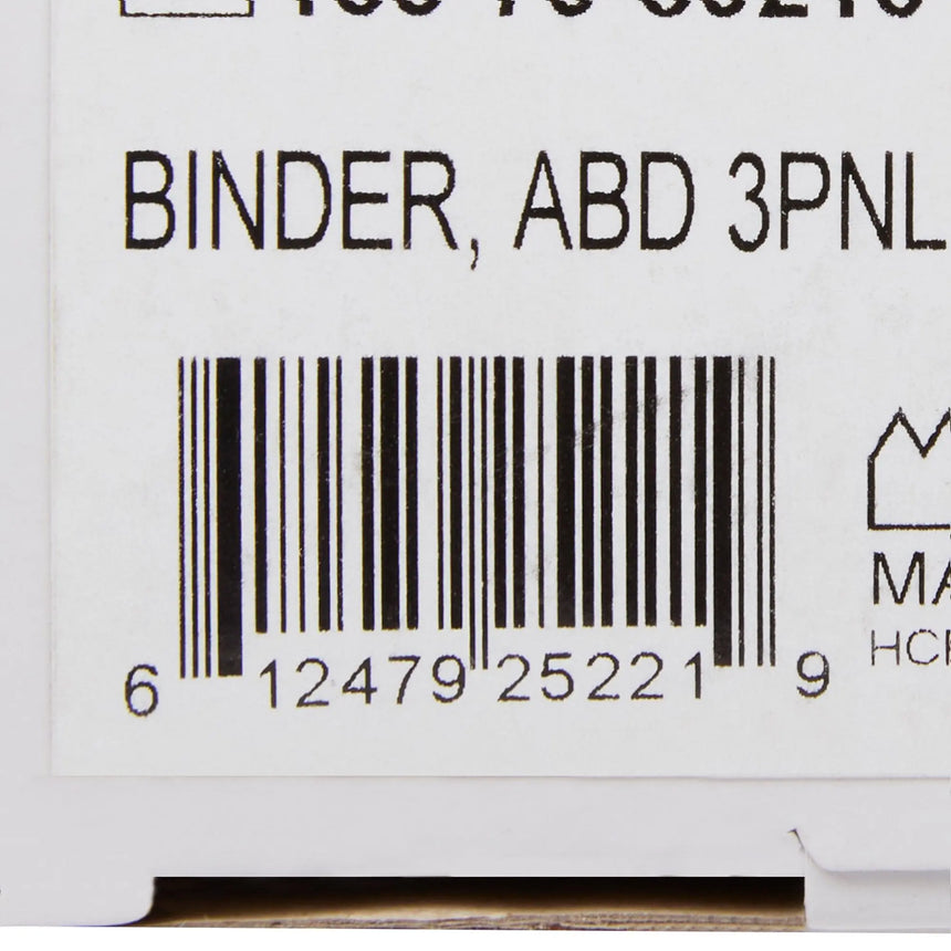 McKesson 3-Panel Abdominal Binder, Large / Extra Large - getMovility