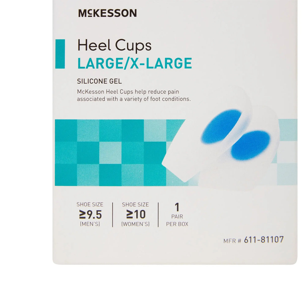 McKesson Heel Cup, Large / Extra Large McKesson