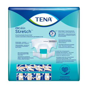Tena® Stretch™ Super Incontinence Brief, Large / Extra Large TENA ProSkin Stretch™ Super