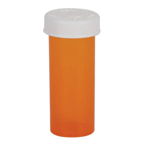 Ezy Dose® Push & Turn Amber Prescription Vial, 30 Dram Capacity Ezydose® Push & Turn