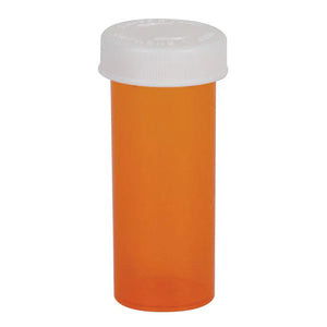 Ezy Dose® Push & Turn Amber Prescription Vial, 30 Dram Capacity Ezydose® Push & Turn