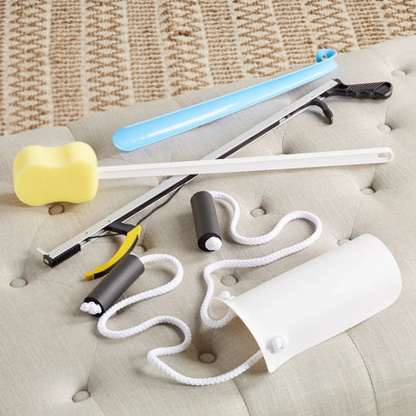 FabLife™ Hip Kit with 26 Inch Reacher and 18 Inch Plastic Shoehorn FabLife™ Standard