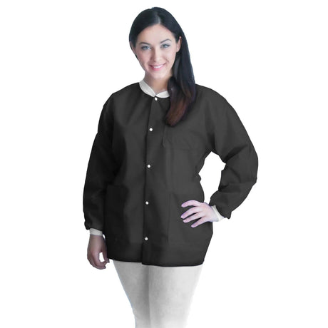 FitMe™ Lab Jacket, Black, Medium FitMe™