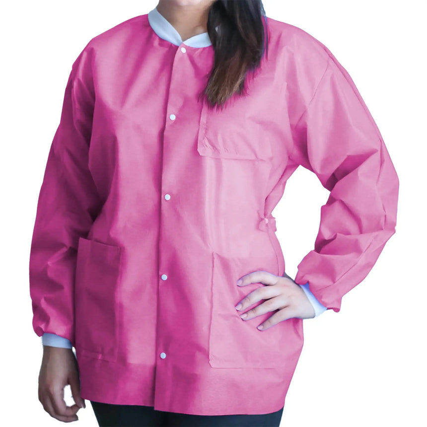 FitMe™ Lab Jacket, Rasberry Pink, Small FitMe™