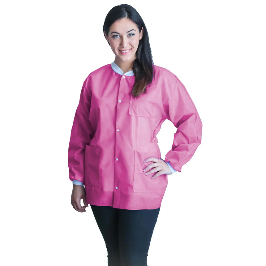 FitMe™ Lab Jacket, Rasberry Pink, Small FitMe™