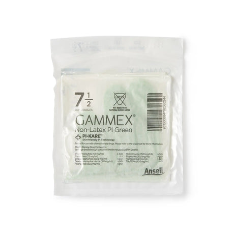 Gammex® Non-Latex PI Green Polyisoprene Surgical Glove, Size 7.5, Light Green GAMMEX® Non-Latex PI Green