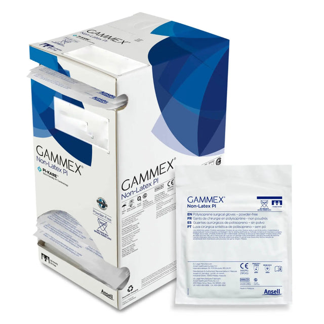 Gammex® Non-Latex PI Micro Polyisoprene Surgical Glove, Size 6.5, White GAMMEX® Non-Latex PI Micro