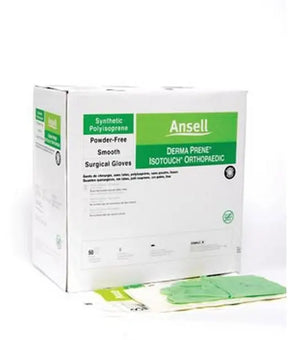 Gammex® Non-Latex PI Ortho Polyisoprene Surgical Glove, Size 7.5, Light Green GAMMEX® Non-Latex PI Ortho