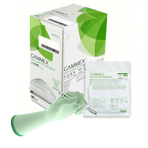 Gammex® Non-Latex PI Polyisoprene Surgical Underglove, Size 6.5, Green GAMMEX® Non-Latex PI Underglove