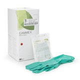 Gammex® Non-Latex Polyisoprene Surgical Glove, Size 7.5, Green GAMMEX® Non-Latex