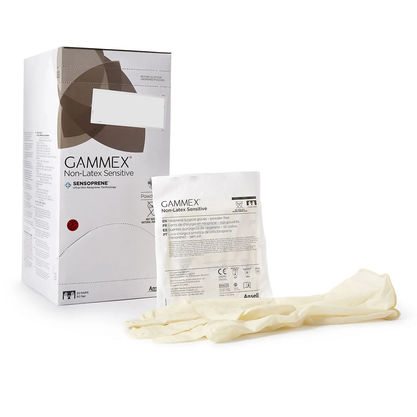 Gammex® Non-Latex Sensitive Polychloroprene Surgical Glove, Size 7, Cream GAMMEX® Non-Latex Sensitive
