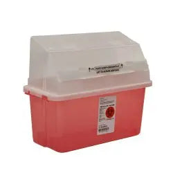 GatorGuard™ Safety In-Room Sharps Container, 5 Quart, 14 x 6 x 13 Inch GatorGuard™ Jr