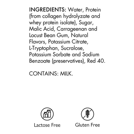 Gelatein® Plus Cherry High Protein Gelatin, 4-ounce cup Gelatein® Plus