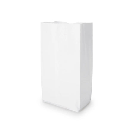 General Supply White Grocery Bag, Size 6 General