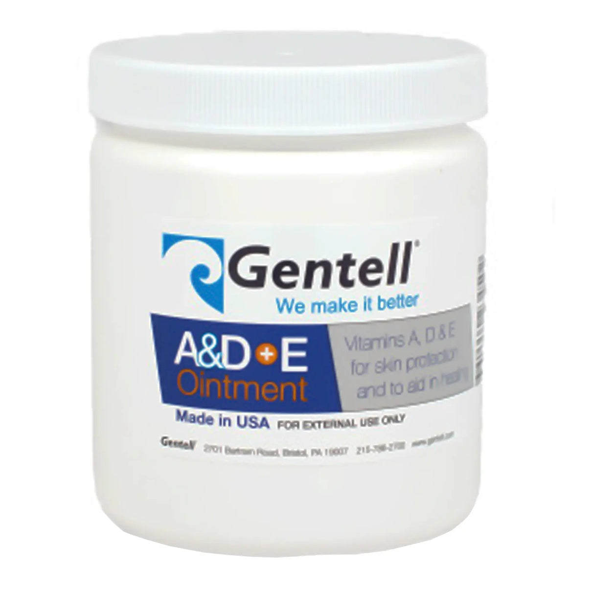 Gentell® A & D Ointment, 16 oz. jar - getMovility