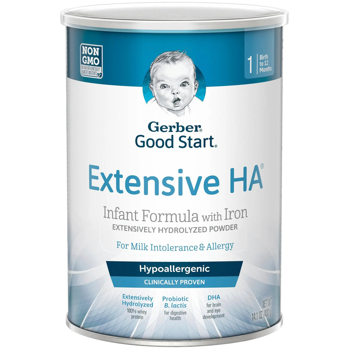 Gerber® Extensive HA™ Powder Infant Formula, 14.1 oz. Can Gerber® Good Start® Extensive HA