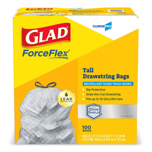Glad® ForceFlex™ Trash Bag CloroxPro® Glad® ForceFlex Tall Kitchen