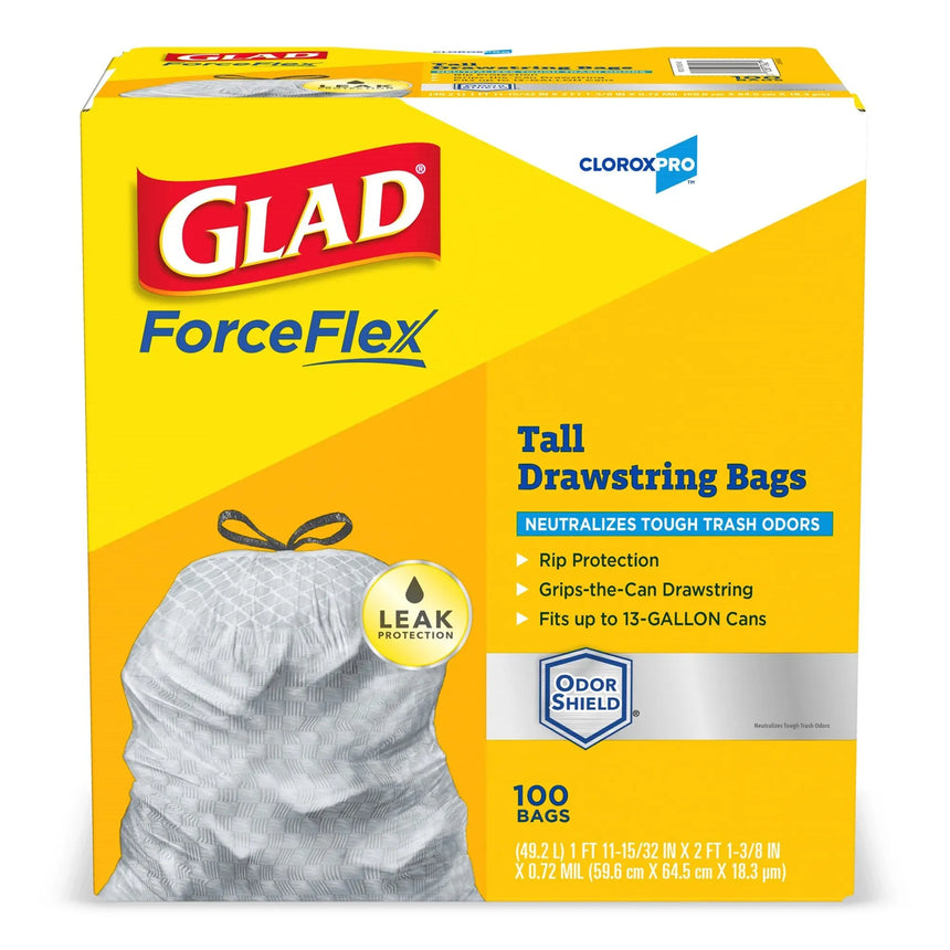 Glad® ForceFlex™ Trash Bag CloroxPro® Glad® ForceFlex Tall Kitchen