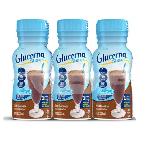 Glucerna® Original Shake, Chocolate Flavor, 8-ounce bottle Glucerna® Original Shake