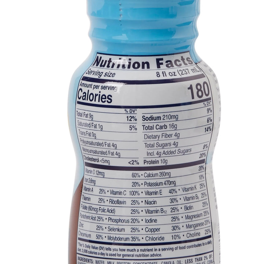 Glucerna® Original Shake, Chocolate Flavor, 8-ounce bottle Glucerna® Original Shake