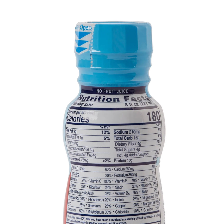 Glucerna® Original Shake, Strawberry Flavor, 8-ounce bottle Glucerna® Original Shake