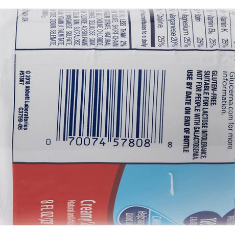 Glucerna® Original Shake, Strawberry Flavor, 8-ounce bottle Glucerna® Original Shake